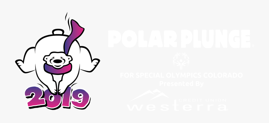 Special Olympics Colorado - Polar Plunge Polar Bear, Transparent Clipart