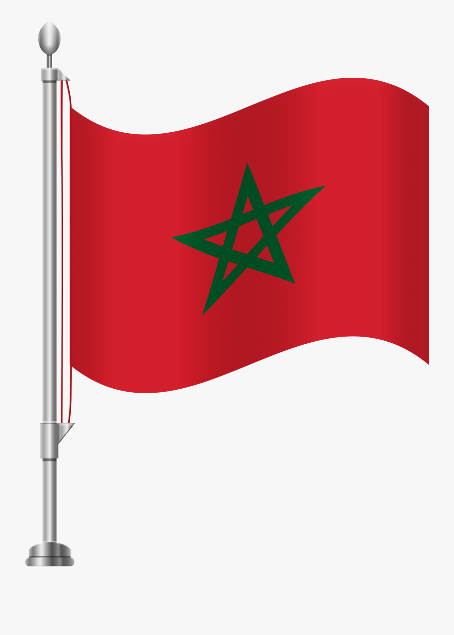 Morocco Flag Clipart, Transparent Clipart