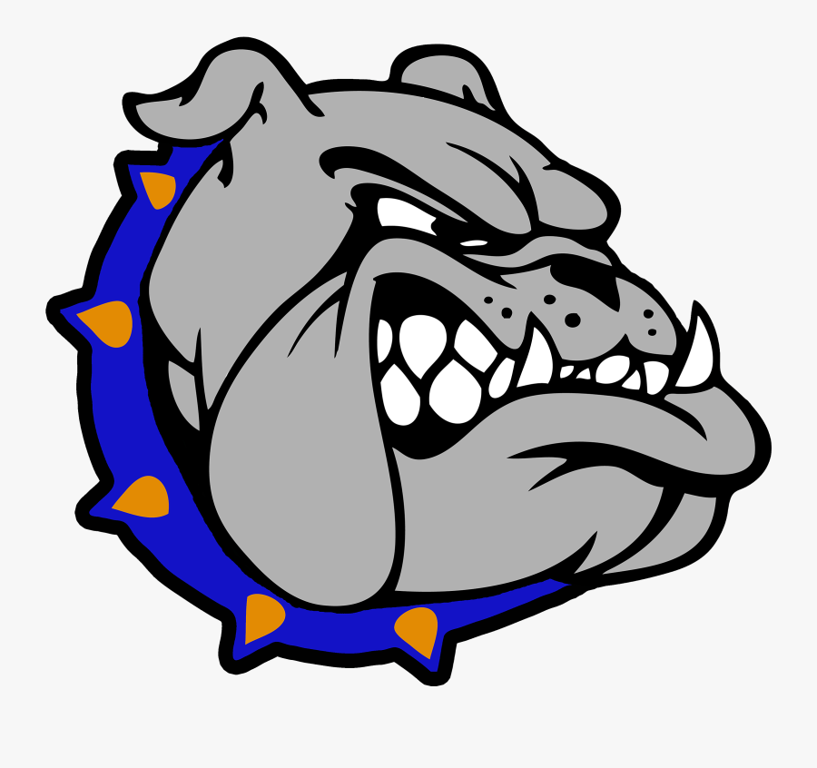 Triangle Clip Bulldog - Columbus North High School Logo, Transparent Clipart