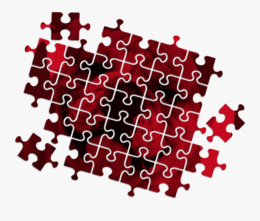 Bulldog Puzzle, Transparent Clipart