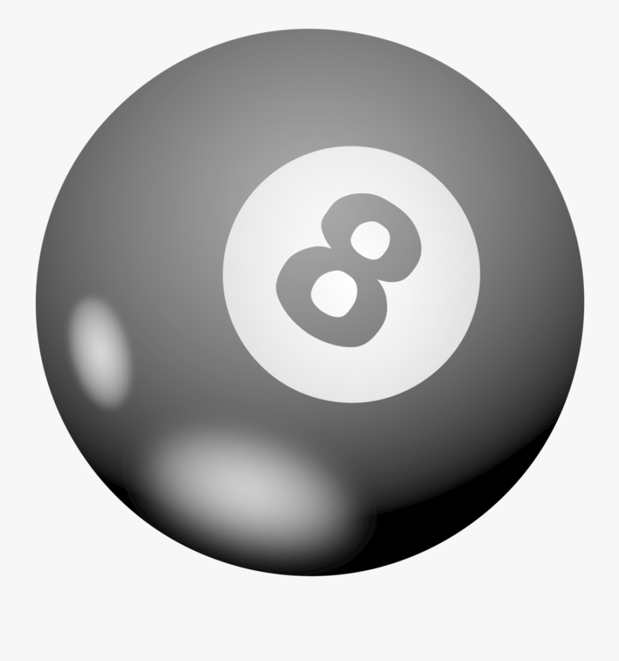 Ball,symbol,billiard Ball - Because He Can Say The N Word, Transparent Clipart
