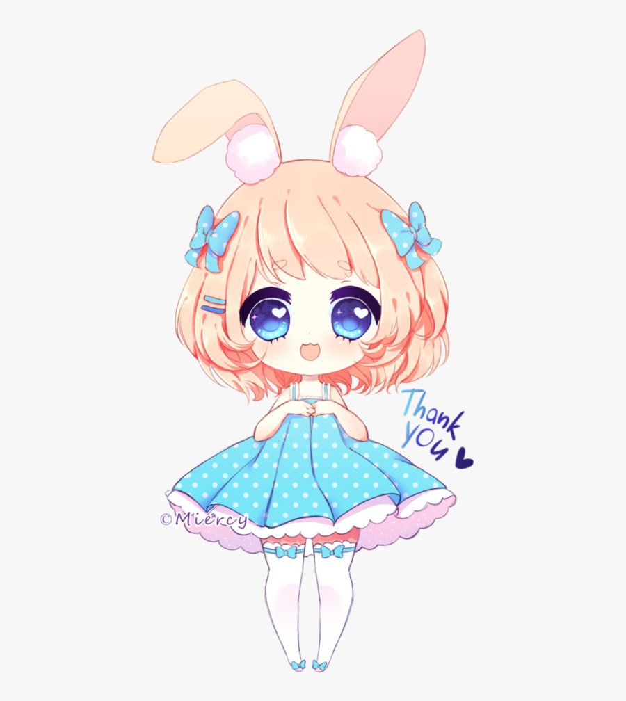 Anime Clipart Thank You - Cute Anime Thank You, Transparent Clipart