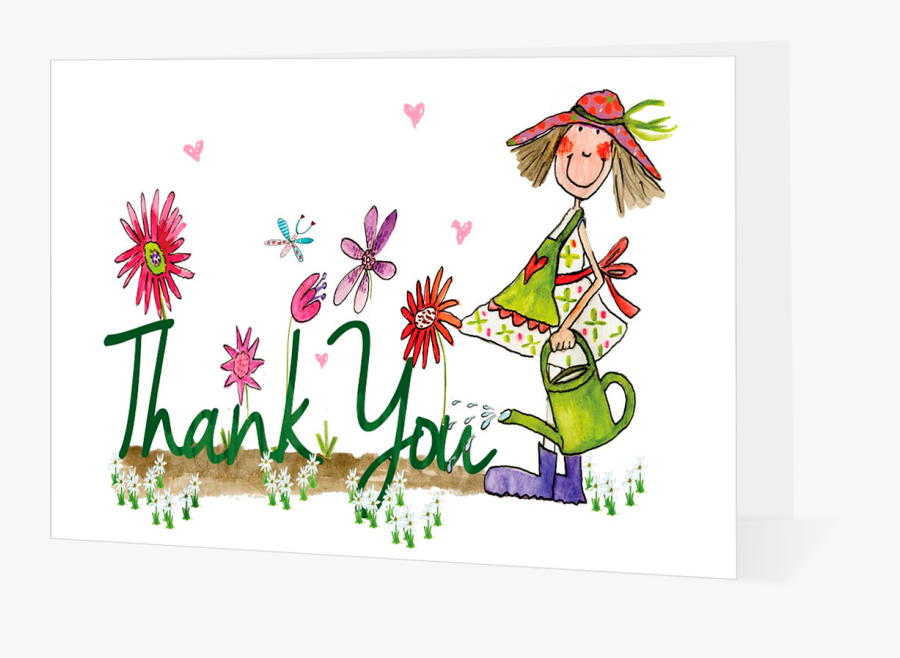 Gardener Thank You - Illustration, Transparent Clipart