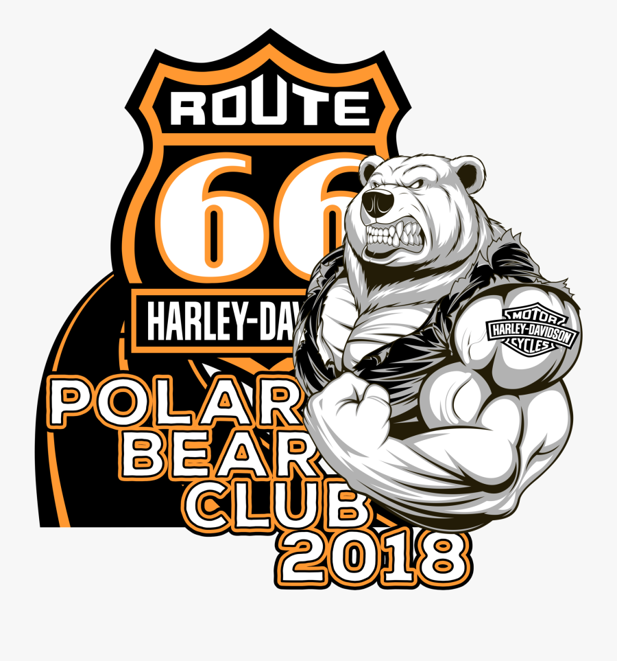 Polar Bear Club Logo, Transparent Clipart