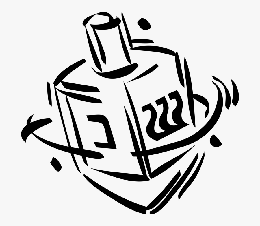 Transparent Dreidel Png - Dreidel Clipart Transparent Background, Transparent Clipart