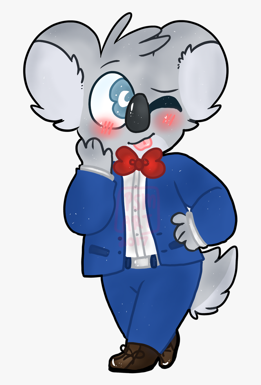 “ Hi My Name Is Bingo And I Love This Fucking Koala - Buster Moon, Transparent Clipart