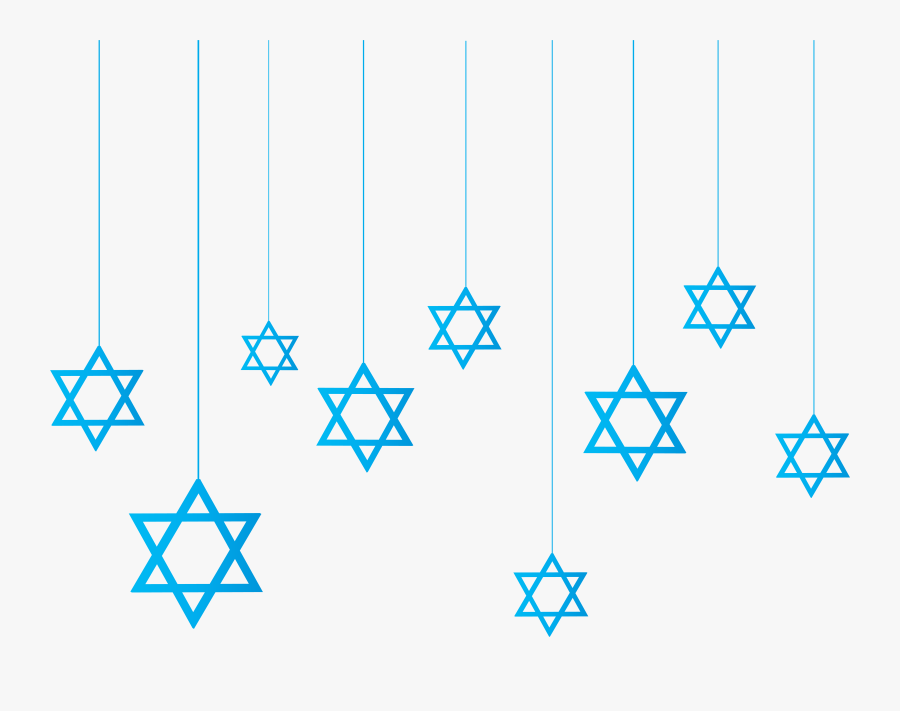 Star Of David Hanging Decoration Png Clip Art - Star Of David Banner, Transparent Clipart