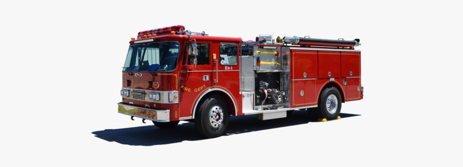 Fire Truck Png - Transparent Background Fire Truck Png, Transparent Clipart
