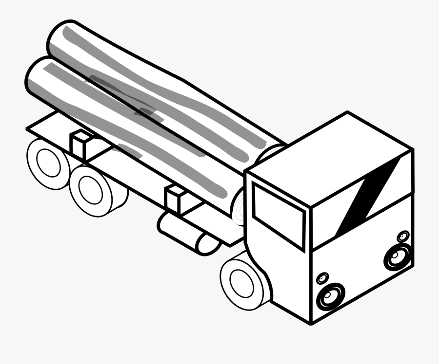 Commons - Wikimedia - Org Colouringbook - - Toy Truck Clipart Black And White, Transparent Clipart