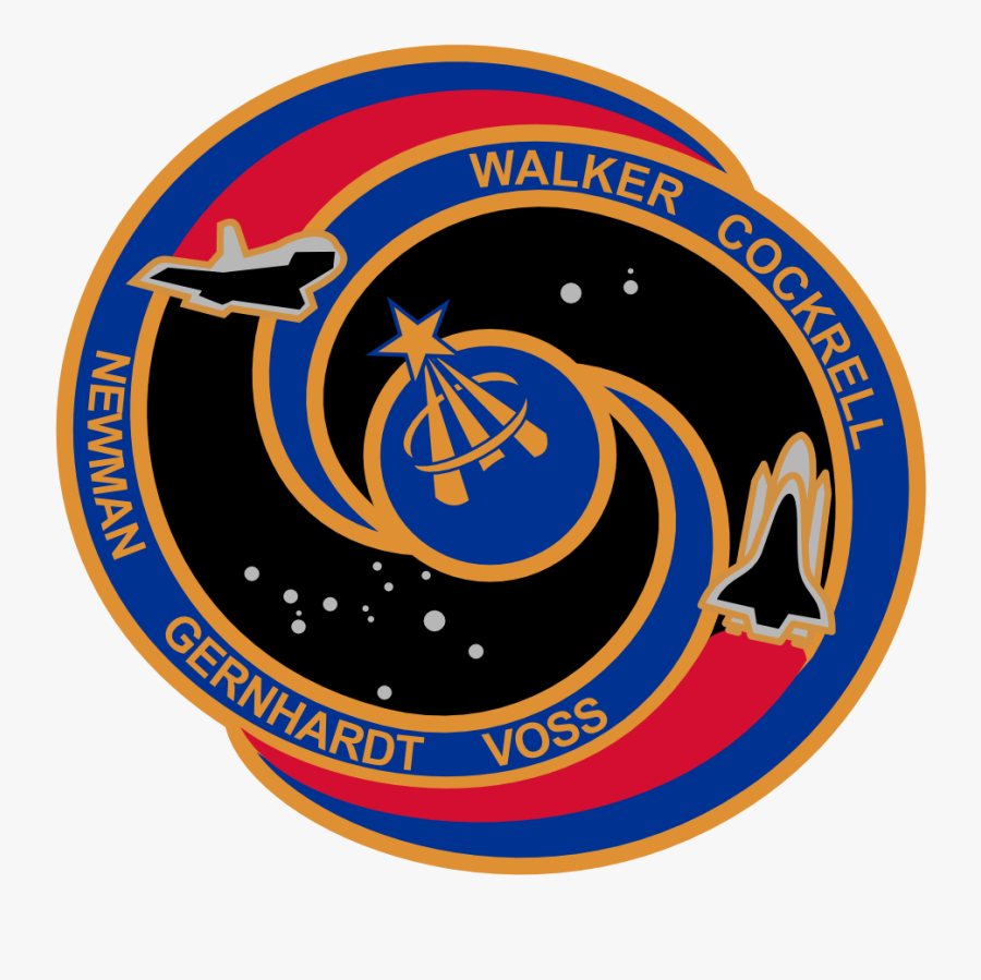 Space Shuttle Sts 69 Patch, Transparent Clipart