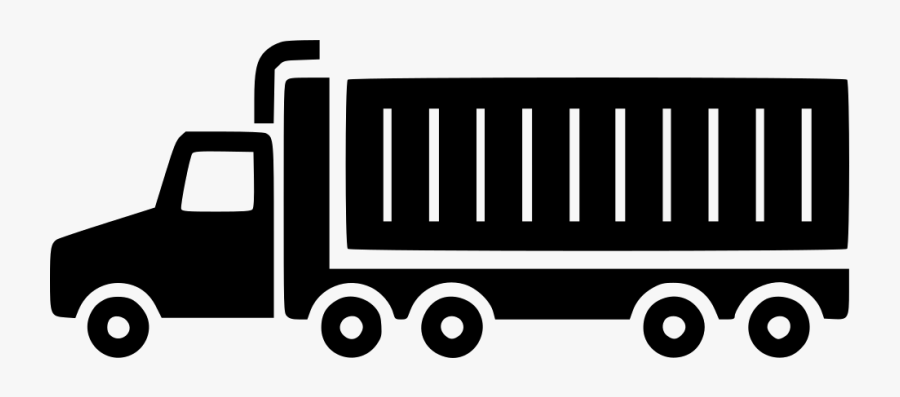 Transparent Fire Truck Clip Art - Truck Trailer Icon Png, Transparent Clipart