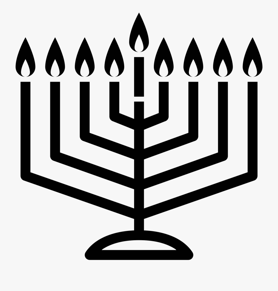 Pictures Of Judaism Symbols - Chabad Menorah Lighting Flyer, Transparent Clipart