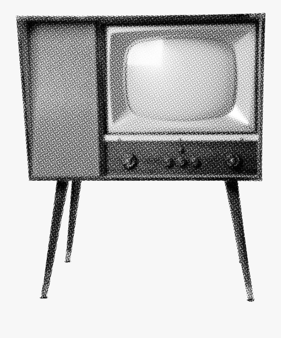 1962 Meidensha Tv Set, Transparent Clipart