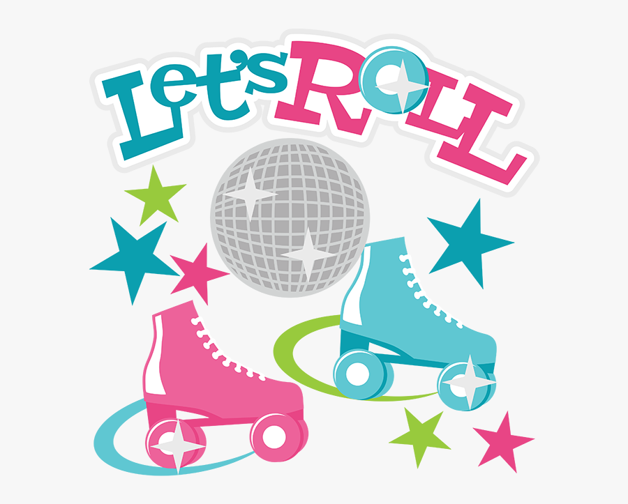 Roller Skates Clip Art Bkmn - Skating Birthday Party, Transparent Clipart