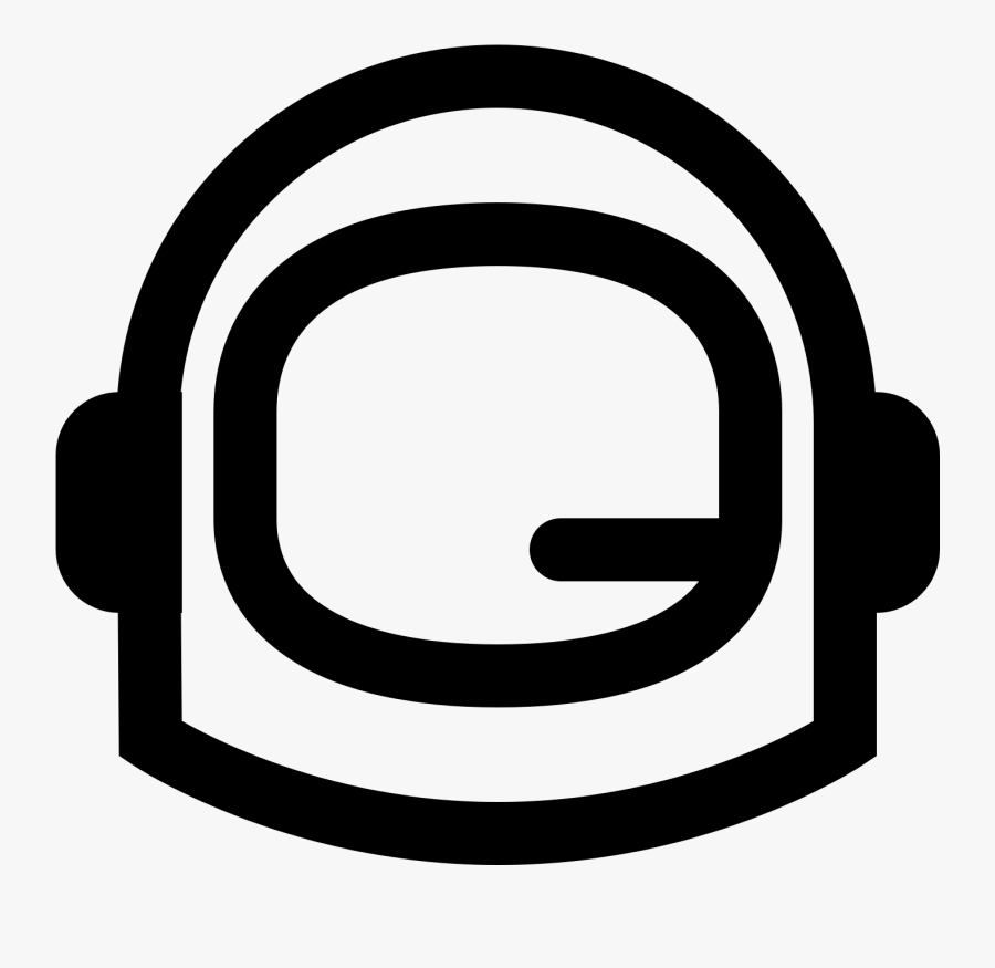 Astronaut Helmet Icon - Astronaut Helmet Icon Png, Transparent Clipart