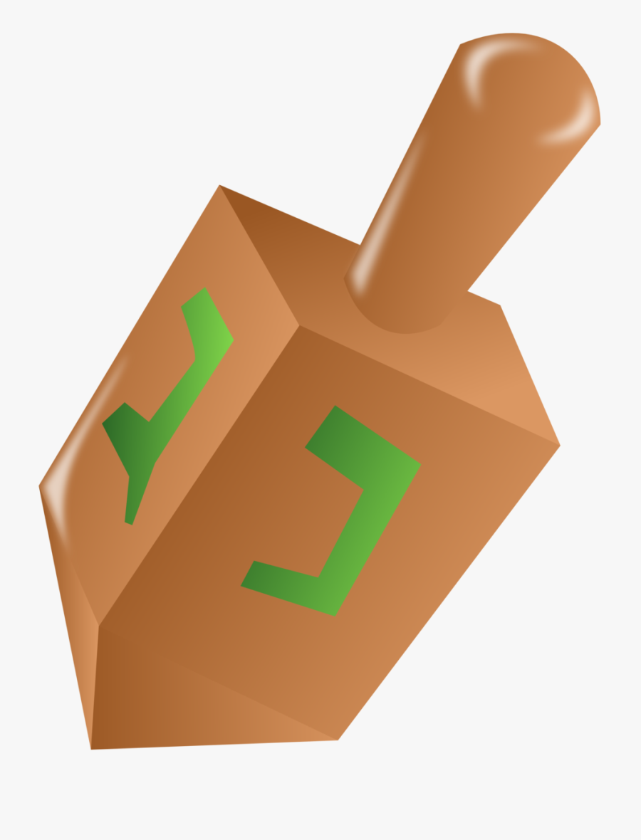 Hanukkah Ns - Dreidel Hanukkah Clip Art, Transparent Clipart