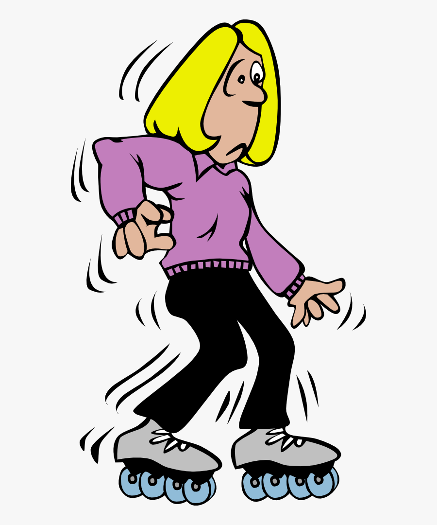 Roller Skate Clipart - Clipart Rollerblading, Transparent Clipart
