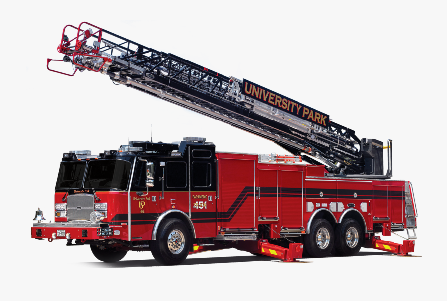 Fire Truck Ladder - Chicago Fire Department New E One Apparatus, Transparent Clipart