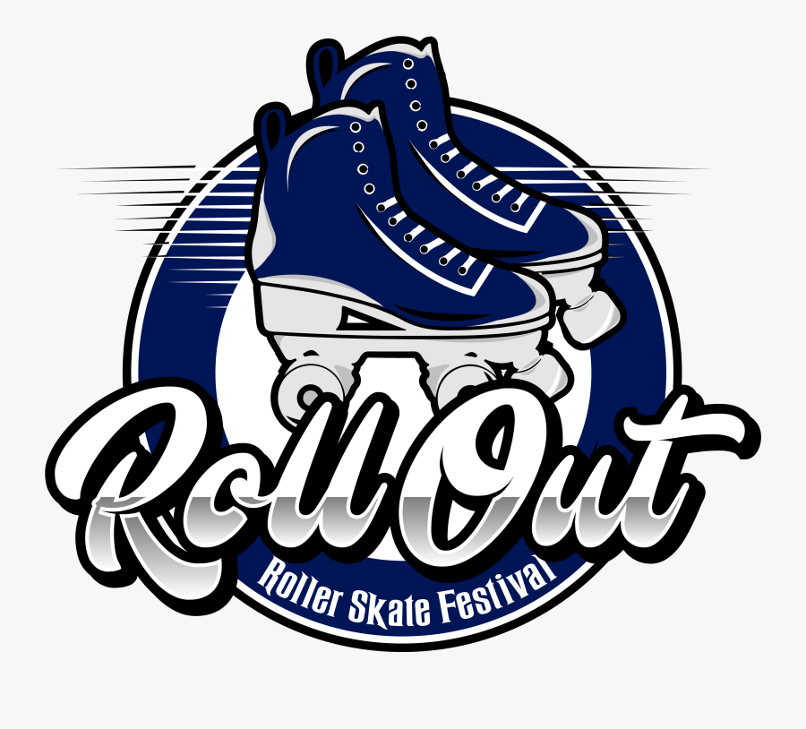 Roller Skat Logo, Transparent Clipart