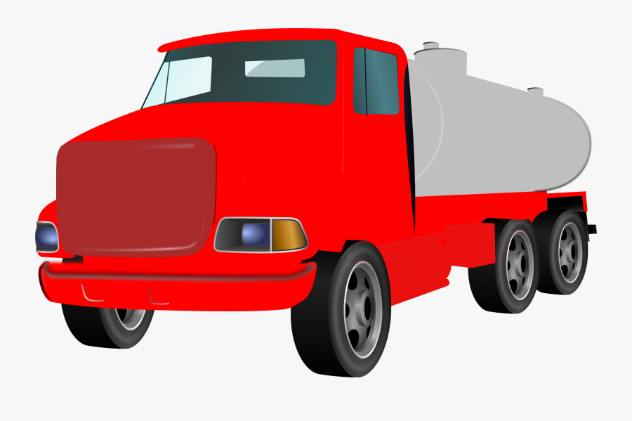 Van Transportation - Septic Truck Clip Art, Transparent Clipart