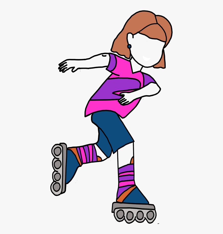 Skate Clipart Red - Roller Skating Clipart Free, Transparent Clipart