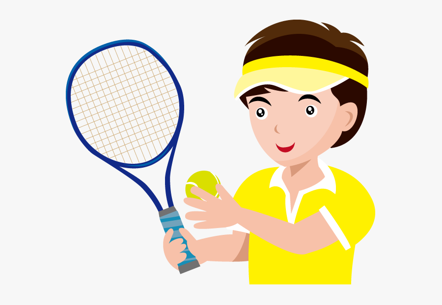 Tennis Player Quotes Like Success - Playing Tennis Clipart Png, Transparent Clipart