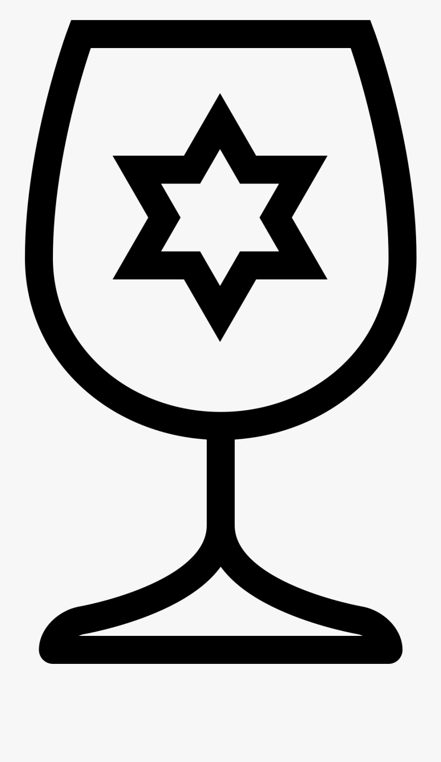 Hanukkah Glass Icon - Religious Tolerance, Transparent Clipart