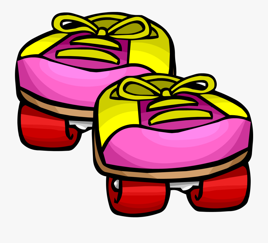 Club Penguin Wiki - Club Penguin Roller Skates, Transparent Clipart