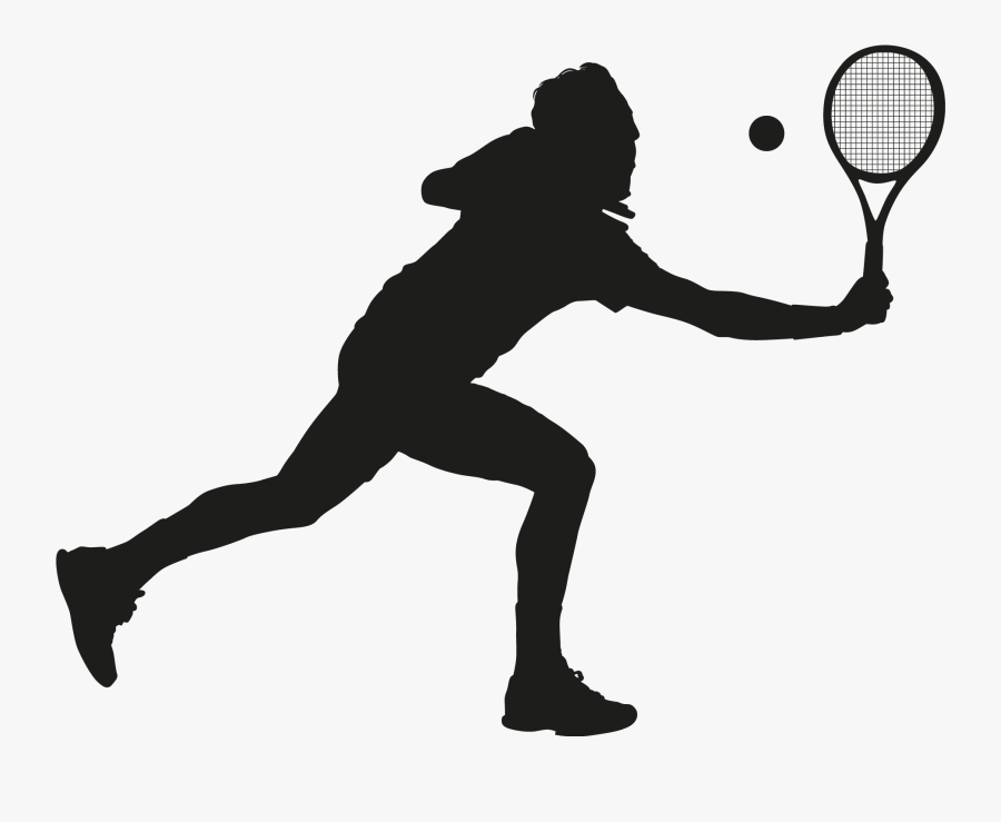 Transparent People Playing Tennis Clipart - People Playing Tennis Png, Transparent Clipart