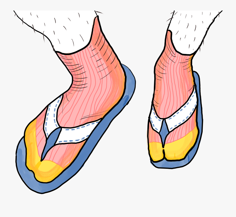 Foot Clipart Sandal, Transparent Clipart