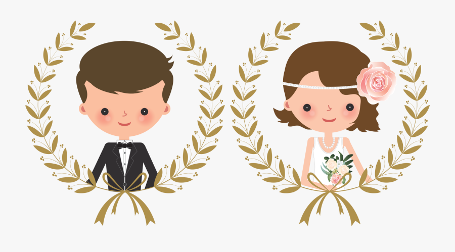 Wedding Couple Clipart Png, Transparent Clipart