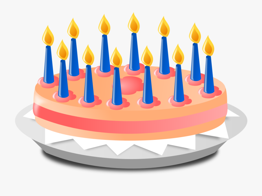 Anniversary Icon - Clipart 12 Birthday Candles, Transparent Clipart