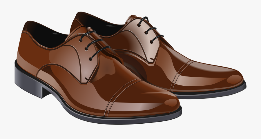 Brown Men Shoes Png Clipart - Shoe Png Clipart, Transparent Clipart