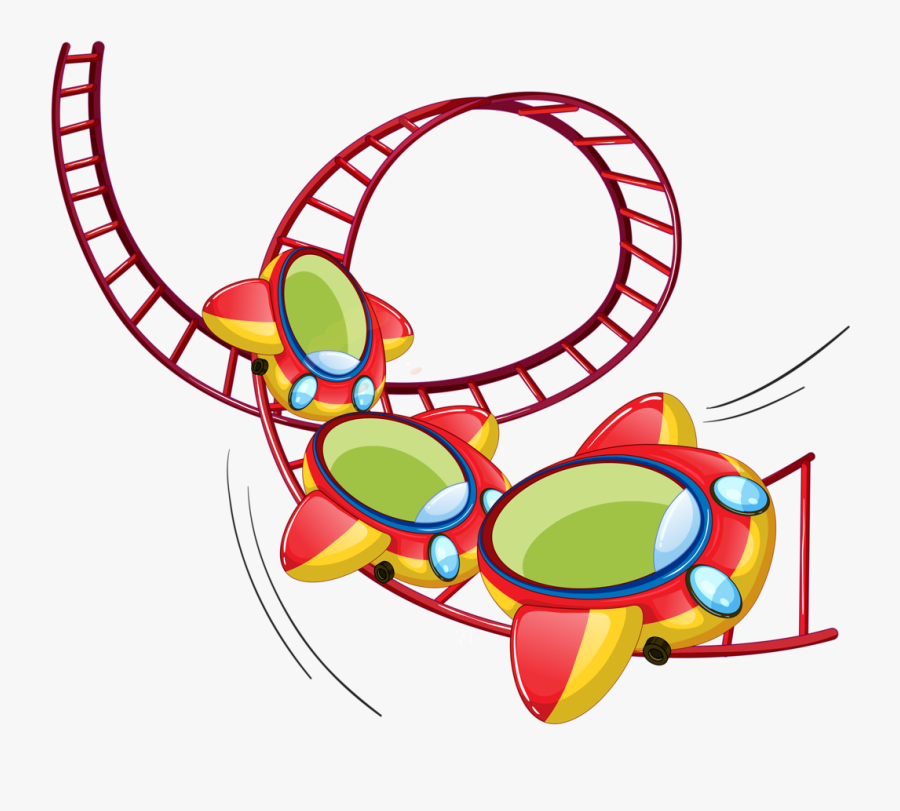 8 Clip Art, Scrapbook And Scrapbooking - Roller Coaster Clipart No Background, Transparent Clipart