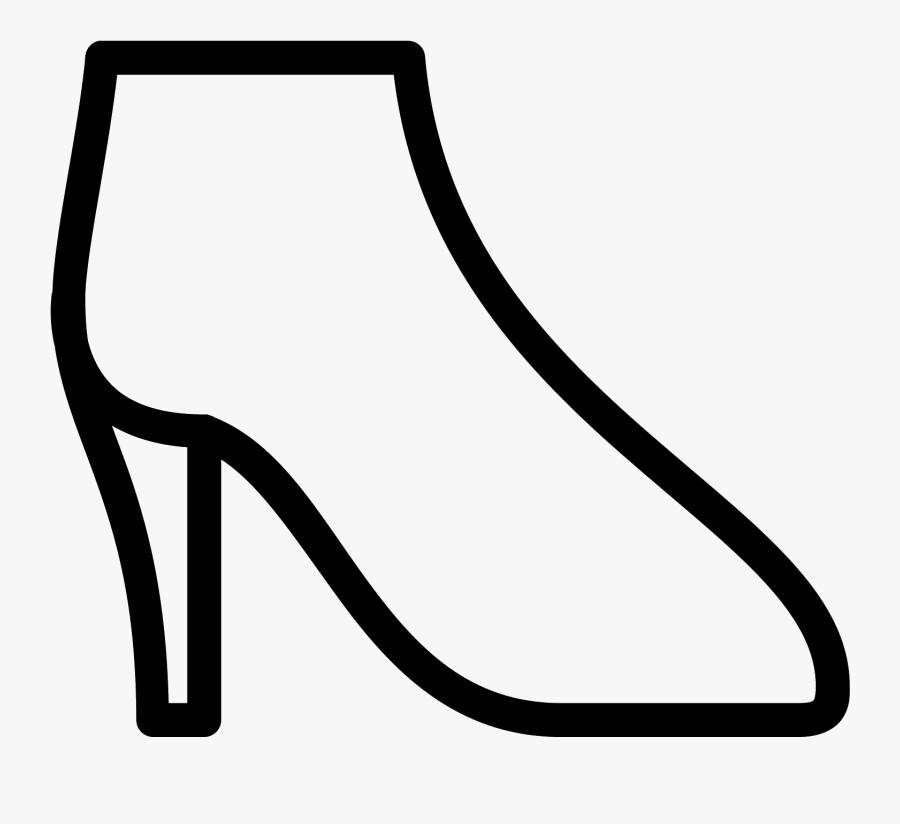 S Shoe Icon Free - Womens Shoe Icon, Transparent Clipart