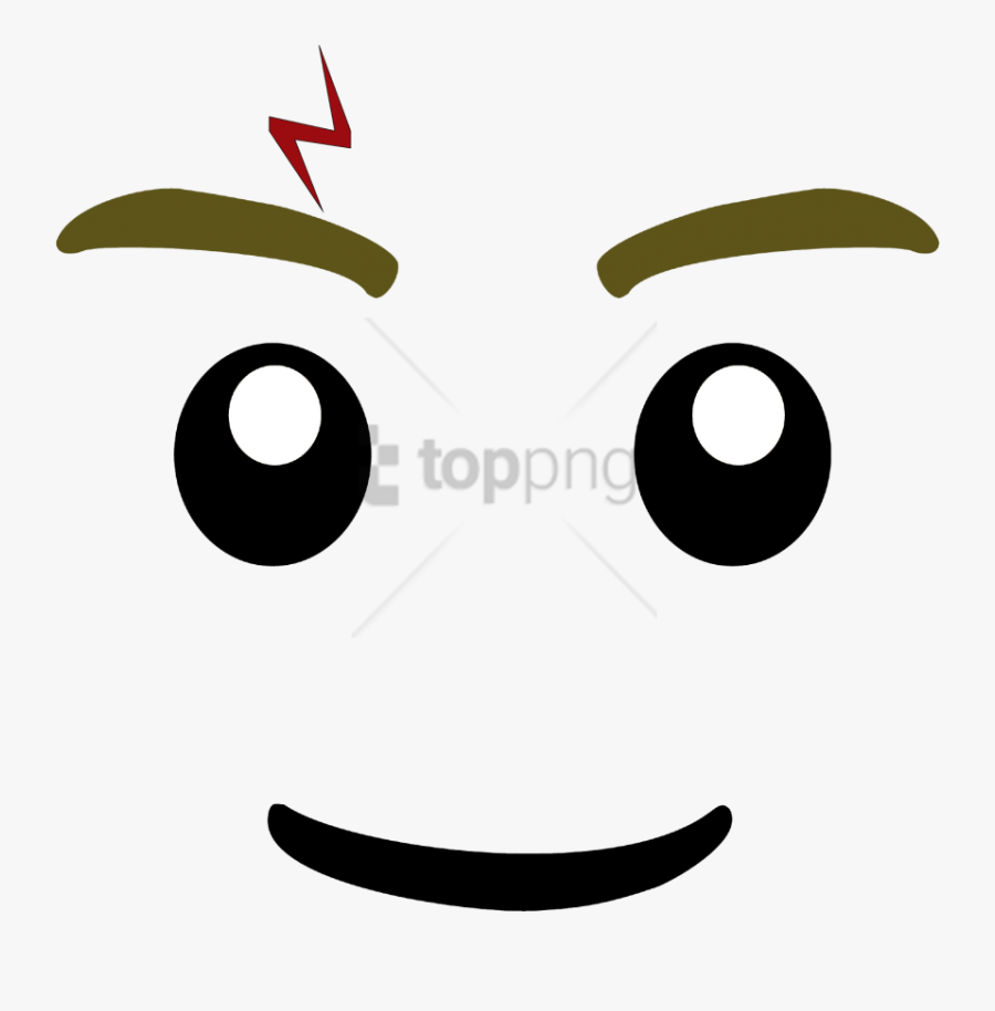 Lego Face Decals Transparent Png Image With Transparent - Lego Harry Potter Face, Transparent Clipart