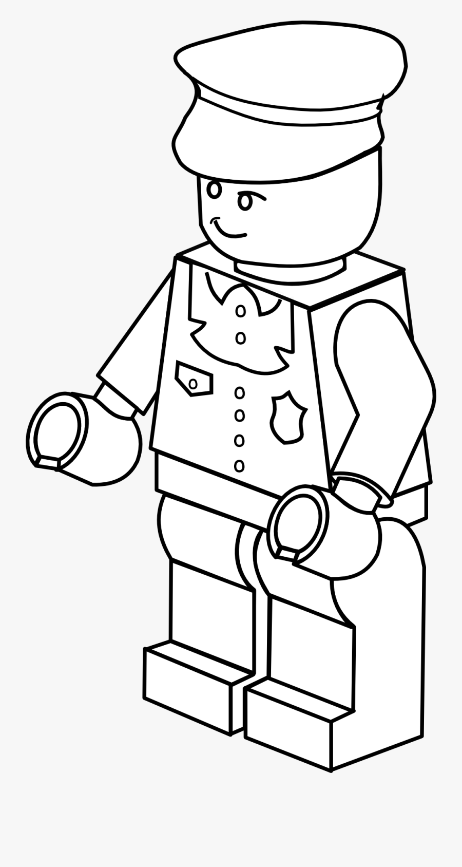 95 Cute Lego Robber Coloring Pages for Kids