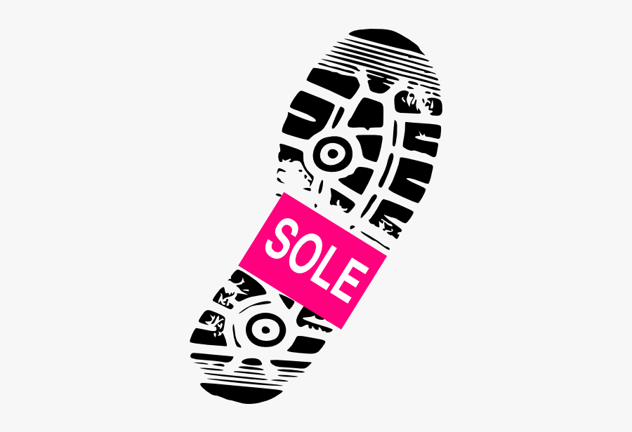 Sole Shoe Svg Clip Arts - Running Shoe Sole Clipart, Transparent Clipart