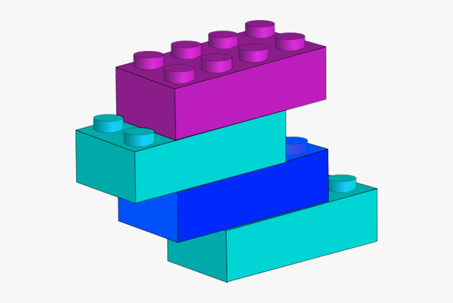 Legos Clipart 4 Block - Lego Pieces Png , Free Transparent Clipart