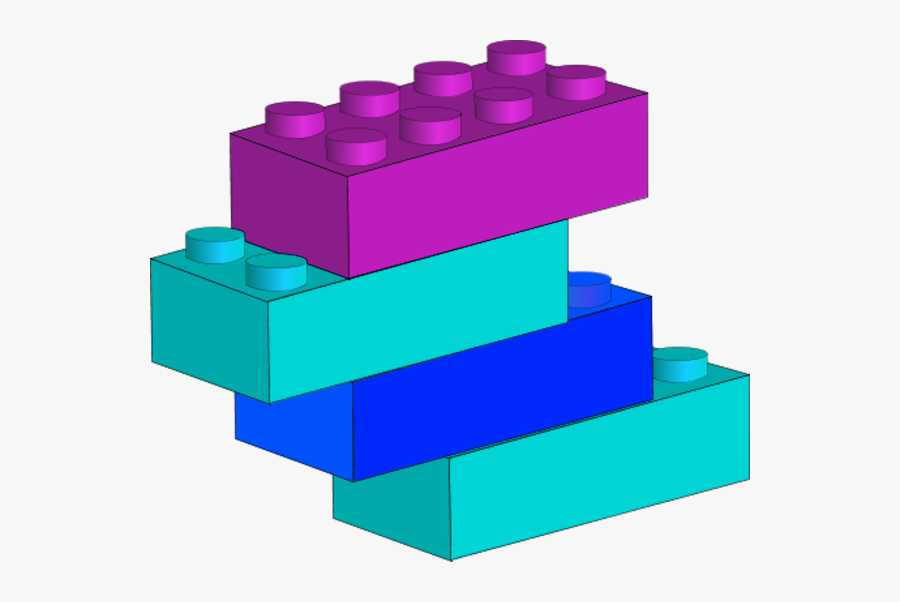 Legos Clipart 4 Block - Lego Pieces Png, Transparent Clipart