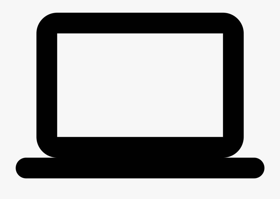 Ordinateur Portable Icon - Mac Computer Laptop Icon, Transparent Clipart