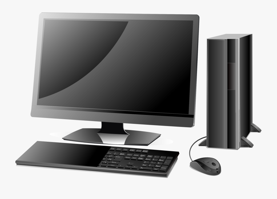 Computer Monitor,desktop Computer,display Device - Information About Personal Computer, Transparent Clipart