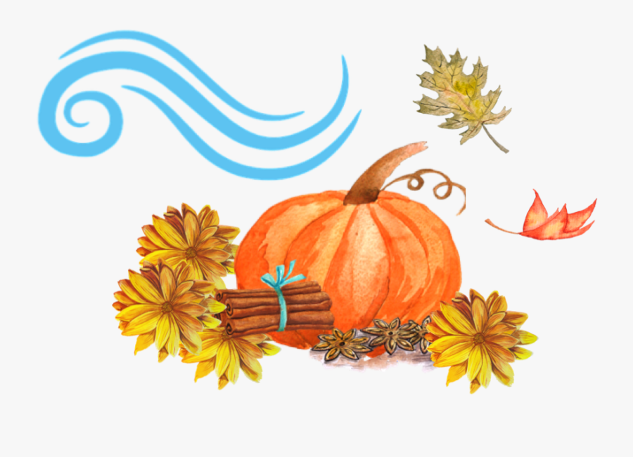 Clipart Thanksgiving Gourd - Jack-o'-lantern, Transparent Clipart