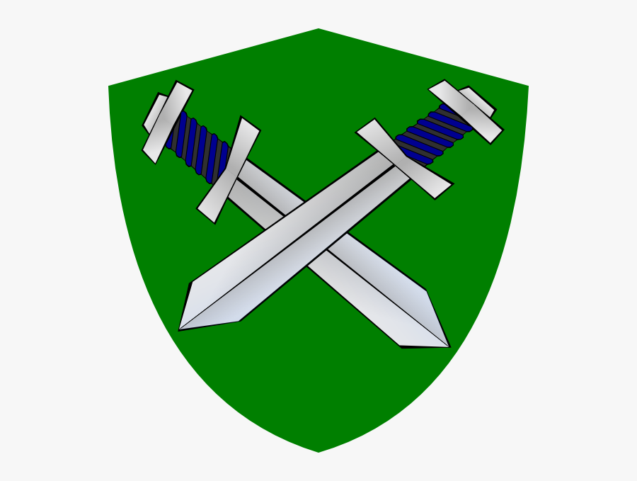 Knight Shield Clipart Green, Transparent Clipart