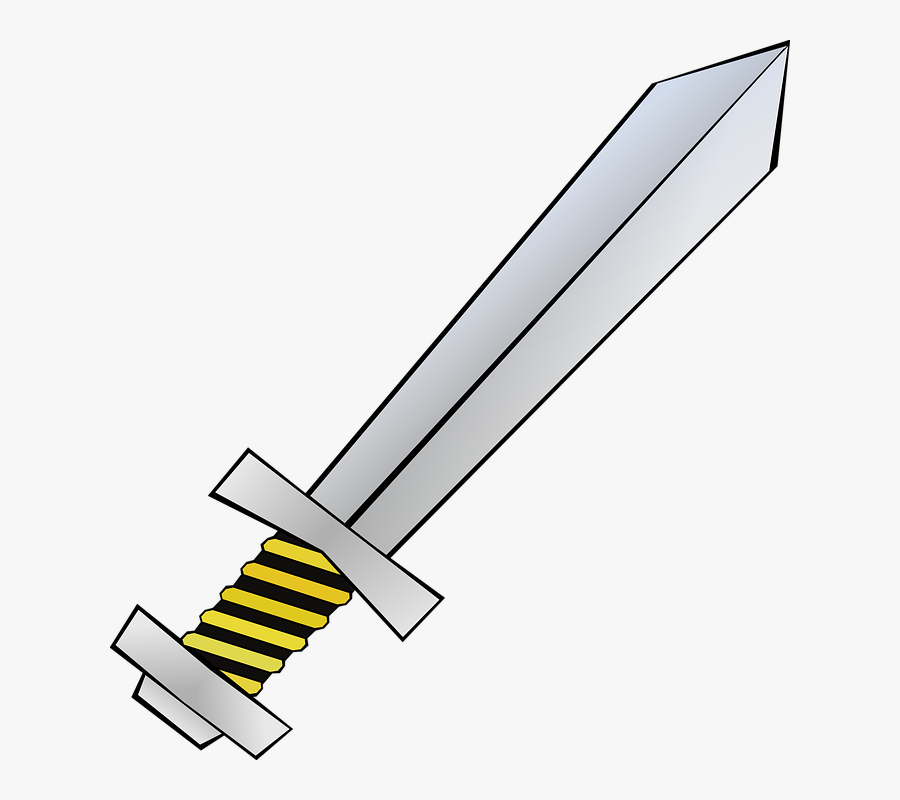 Sword Isolated Weapon - Sword Clip Art Png, Transparent Clipart