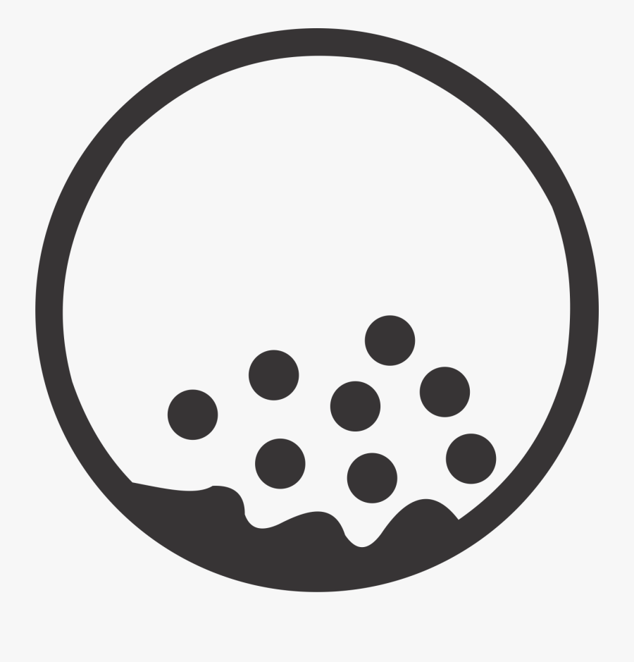 Golf Ball - Circle, Transparent Clipart