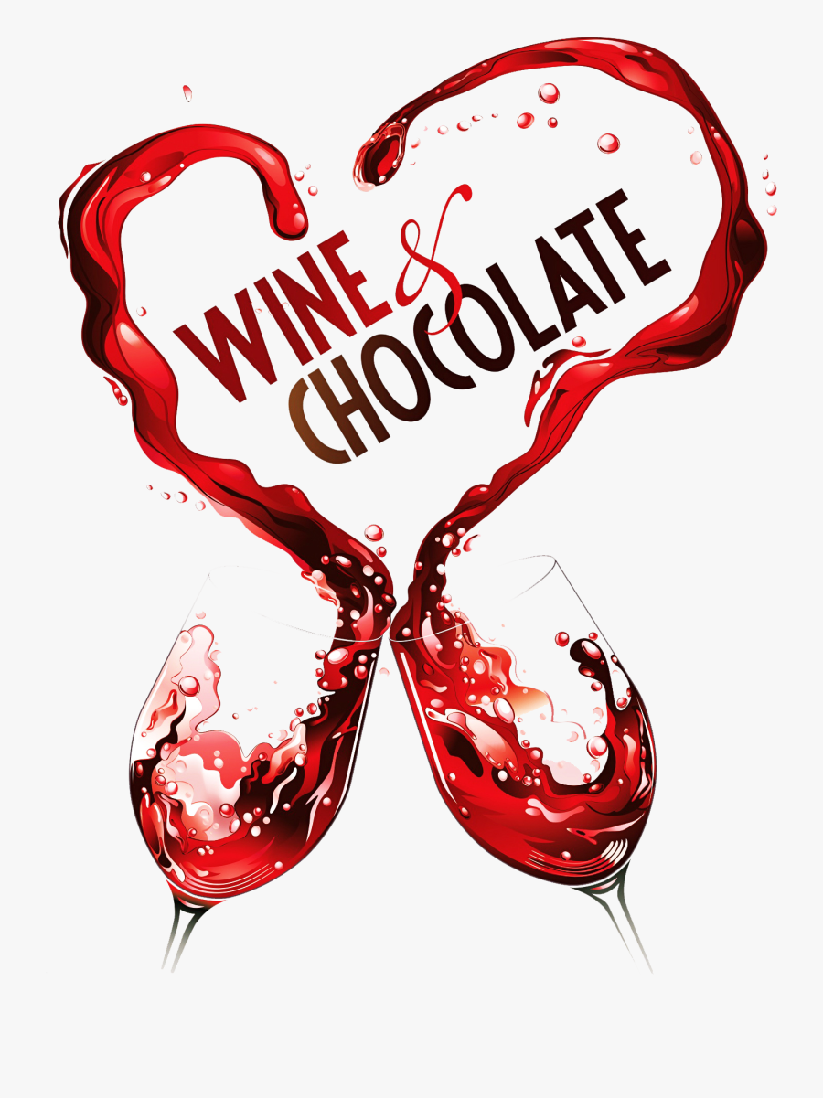 Valentine - Valentines Day Clip Art Chocolate And Wine , Free Transparent Clipart - ClipartKey