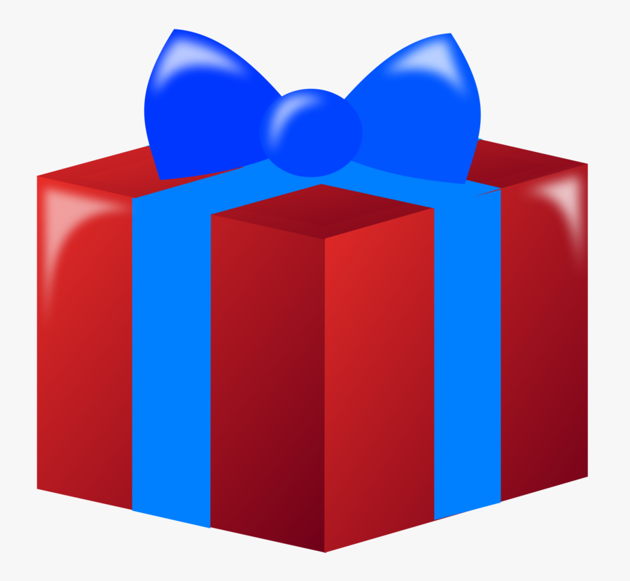 Blue,angle,gift, Transparent Clipart