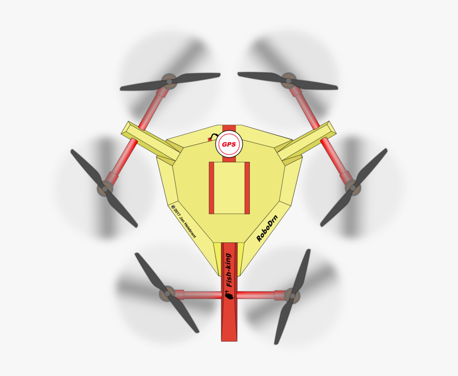 Drone Top View Png, Transparent Clipart