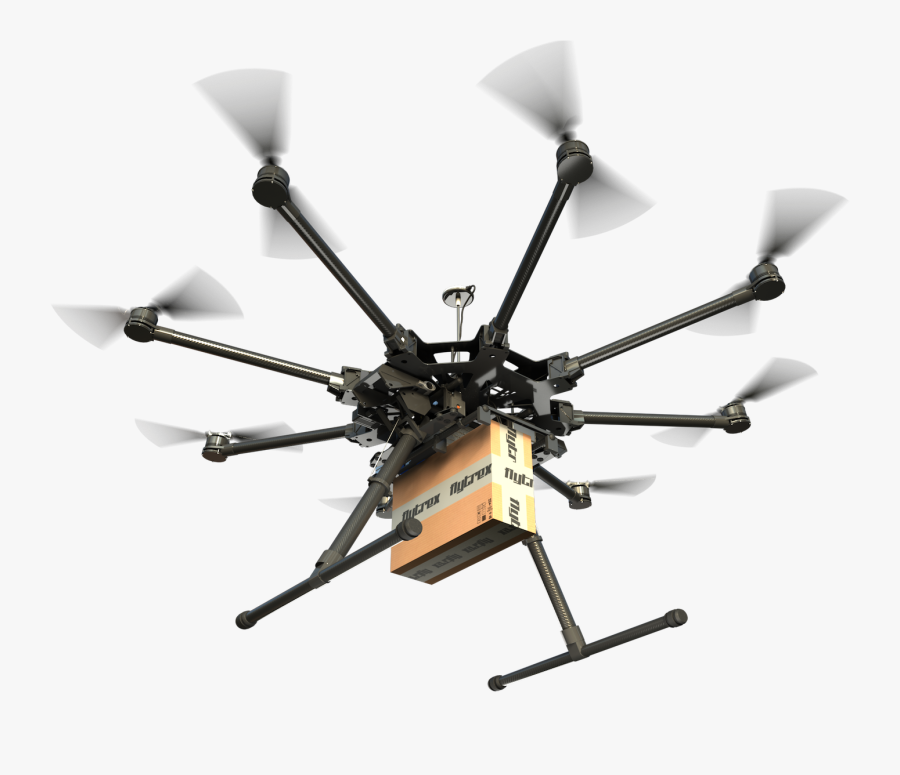 High Resolution Drone Png Clipart - Flytrex Drone, Transparent Clipart